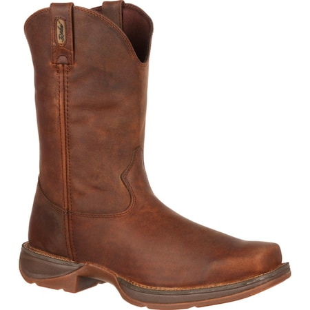 Durango Western Boot, 12 D, Leather, 11 in H, Trail Brown DB5444
